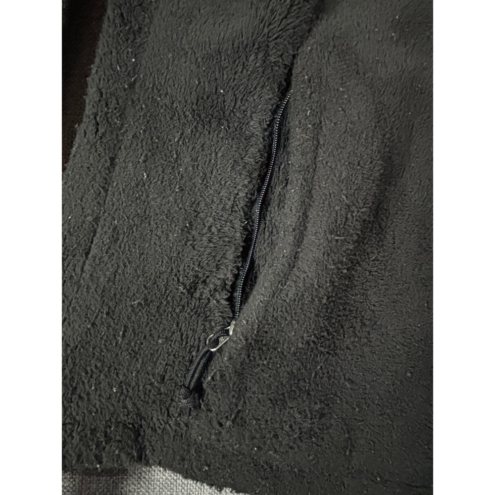 North Face Jacket Osito Fleece Women Small Black Full Zip Soft Warm Layer - Picture 11 of 11